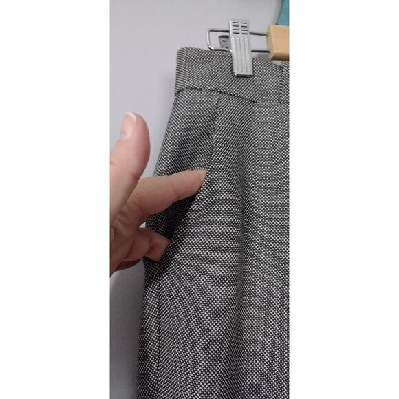 Talbots Heritage Wool blend trouser pants size 8 gray black - Picture 5 of 11